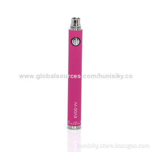China 2014 Hot-selling Evod Twist Batteries with 650/900/1,100/1,300mAh Capacity